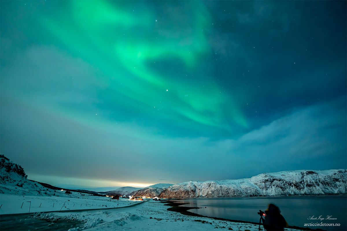 Grunnfjord Nordlys